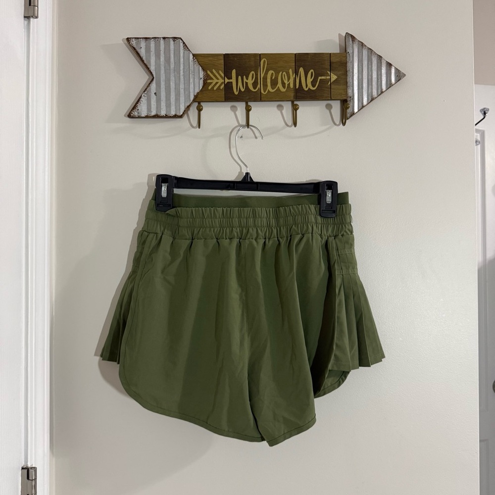 JoyLab Olive Green Athletic Shorts Size Small with 2.5” inseam - Picture 5 of 6